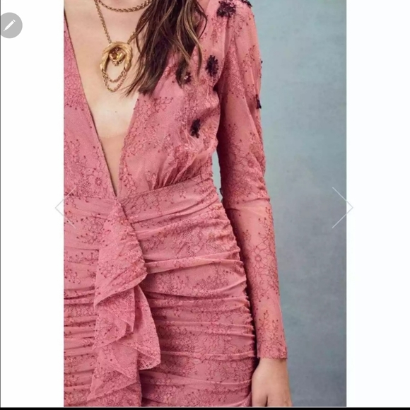 🍋For Love and Lemons Daisy Lace Mini Dress - Picture 3 of 16